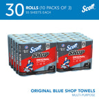 Scott Shop Towels Original, 55 Towels/Roll, 30 Rolls/Case