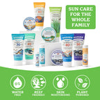 Badger Organic Aloe Vera Gel for Face & Body, 96% Pure Unscented Organic Aloe Gel for Cooling, Soothing, Non-Sticky Sunburn Relief, Vegan, Fair Trade & Hypoallergenic, 4 fl oz, 2-Pack