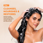 KATIVA Keratin Shampoo and Conditioner Set, Sulfate Free Formula for Damaged, Dry and Dull Hair, Nourishes, Softens and Adds Shine, 355 mL Each