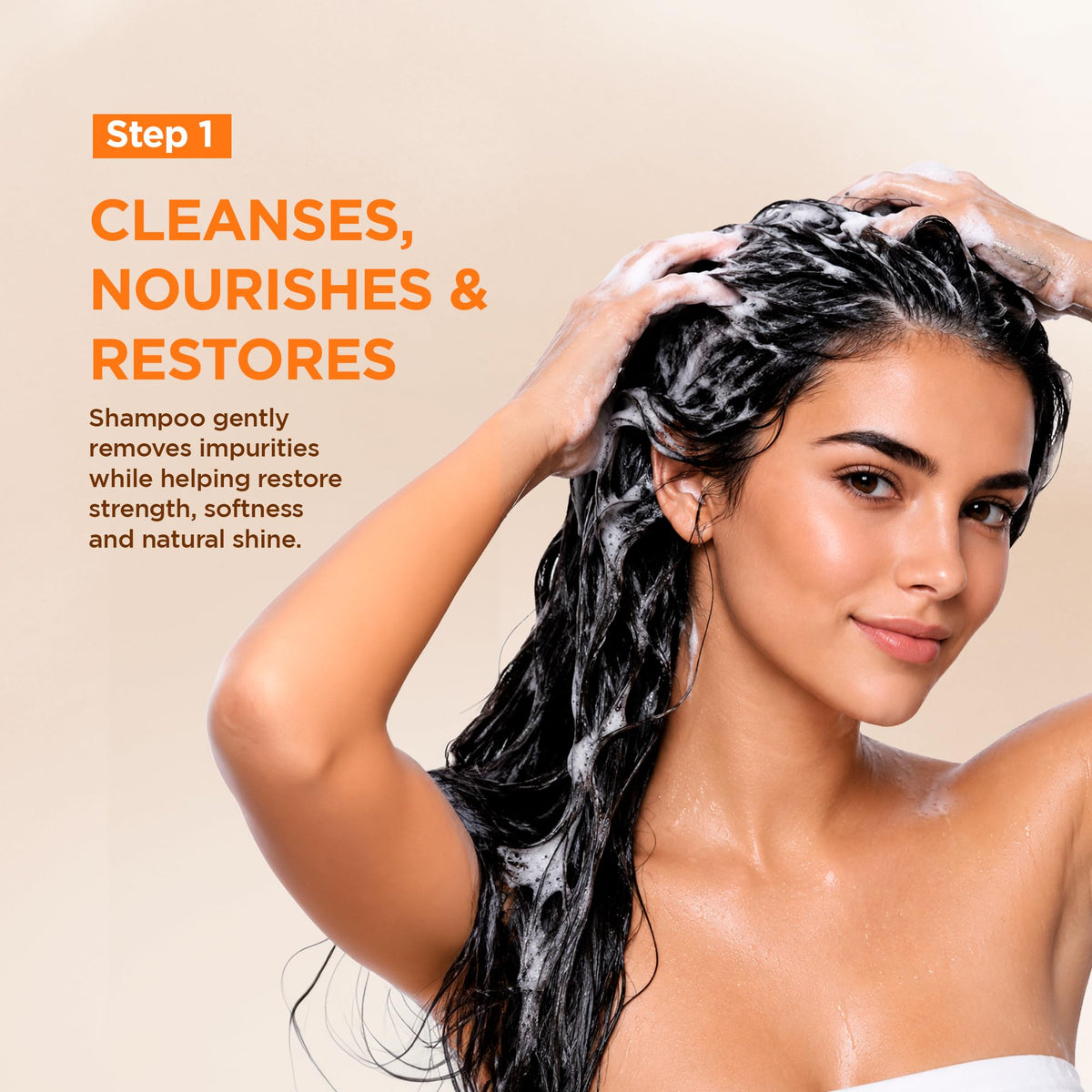 KATIVA Keratin Shampoo and Conditioner Set, Sulfate Free Formula for Damaged, Dry and Dull Hair, Nourishes, Softens and Adds Shine, 355 mL Each