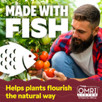 Alaska Fish Fertilizer for Plants, OMRI Listed 5-1-1