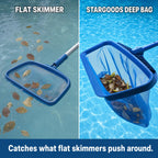 STARGOODS 20" Pool Skimmer Net, Blue