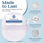 Buy now FeelAtHome Twin Bed Converter - Twin to King Mattress Joiner, 33ft Long Connecting Strap at indiglob india