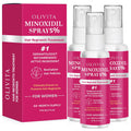 5% Minoxidil Spray for Women Hair Growth: Extra Strength Hair Regrowth Treatment – Revitalize Hair Follicles & Regrow Thicker, Fuller Hair – Hair Loss Solution - 2 Packs