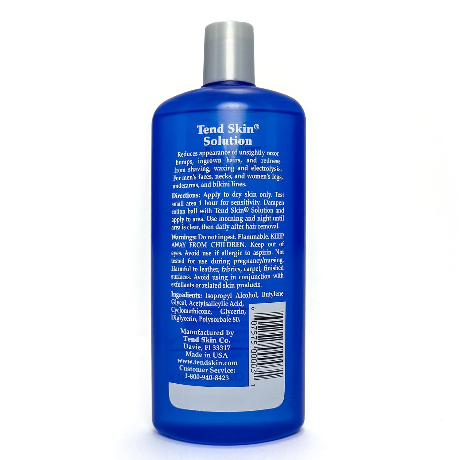 Buy now Tend Skin Razor Bump, Ingrown Hair Solution for Unsightly Razor Bumps, Ingrown Hair and Razor Burns, Post Shaving and Waxing Toner for Men and Women, Made in USA, 16 Oz at indiglob india