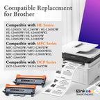 TN830XL Toner for Brother Printer DCP-L2640DW HL-L2460DW 830XL TN830 Toner