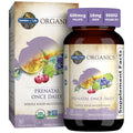 Garden of Life Organics Prenatal Once Daily with Folate, Vitamin C, B6, B12 & D3 – Prenatal Vitamins for Women with Energy Metabolism Support for Healthy Fetal Development, Non-GMO, Vegan, 30 Tablets