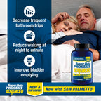 SUPER BETA PROSTATE Advanced with Saw Palmetto, Prostate Support, 60 Count | Prostate Health Supplements for Men, Bladder & Urinary Support, Promote Sleep