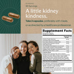Kidney Cleanse & Detox Support with Cranberry, 60 Vegetarian Capsules | Kidney support supplement with Pacran cranberry, astragalus, uva ursi, nettle, juniper, buchu & urinary tract support