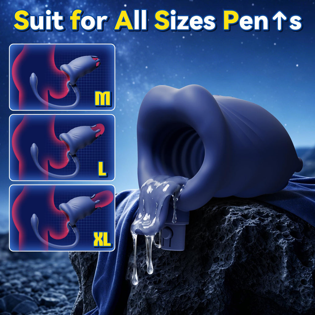 Male Masturbator Sex Toys for Men with Detachable Butt Plug