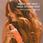 DAE 3-In-1 Styling Cream - Smooths Styles, Adds Shine (Styling Trio Set) | Includes 3-1 styling cream for sleek styles, wave spray for instant texture, dry heat mist for protection