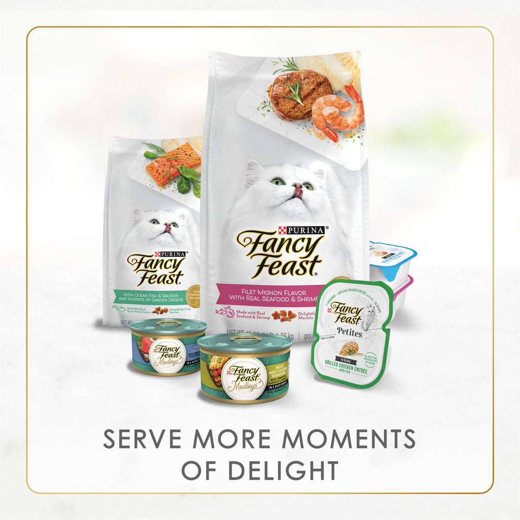 Purina Fancy Feast Delights With Cheddar Wet Cat Food (24) 3 oz Cans