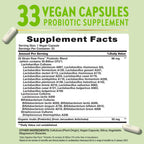 Raw Flora Probiotics with Prebiotics | 30 Billion CFU