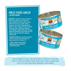 Weruva Wet Cat Food, Press Your Lunch with Chicken Pate, 3oz Can, Pack of 12