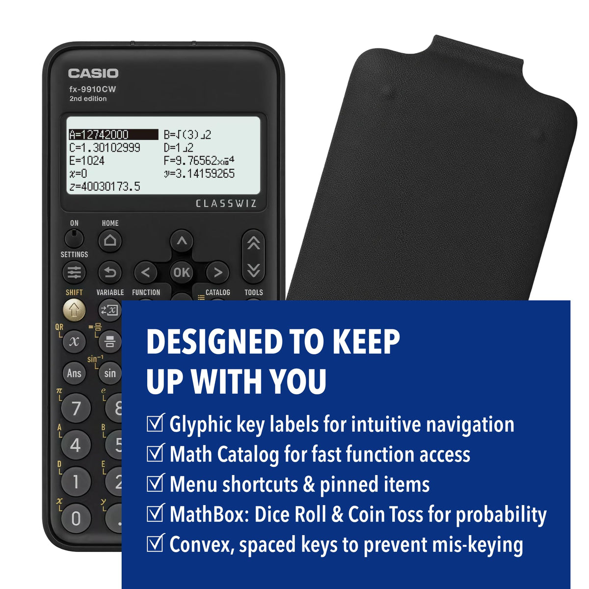 Casio FX-9910CW-W-IT Scientific Calculator