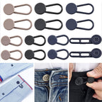 JANCAN 14 Pcs Button Extenders for Jeans & Pants, No-Sew Waist Adjuster
