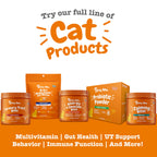 Zesty Paws Cat Allergy Relief for Cats - Omega 3 for Cats, Bacon, 60 Ct