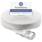 Buy now FeelAtHome Twin Bed Converter - Twin to King Mattress Joiner, 33ft Long Connecting Strap at indiglob india