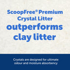 Buy now PetSafe ScoopFree Premium Natural Cat Litter - Eco-Friendly Long-Lasting Litter - High Absorbency & Low-Tracking Design - Non-Clumping Pebbles - 4.2 lb Bag - 2 Pack at indiglob india