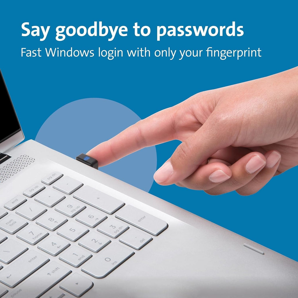Buy now Kensington VeriMark Gen1 USB-A Fingerprint Key Reader - Windows Hello, Anti-Spoofing (K67977WW) at indiglob india