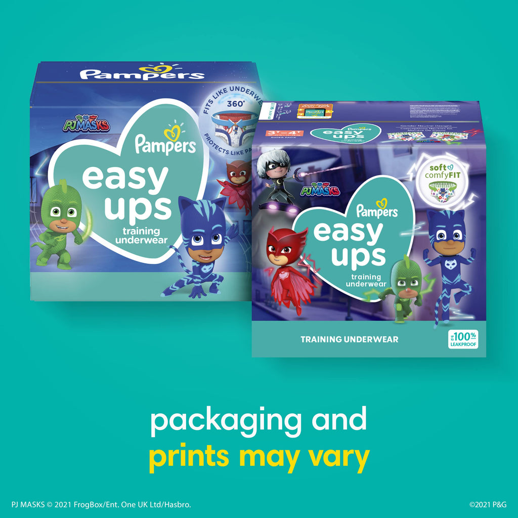 Buy now Pampers Easy Ups Boys & Girls Bluey Potty Training Pants - Size 2T-3T, 132 Count, Training Underwear (Packaging May Vary) at indiglob india