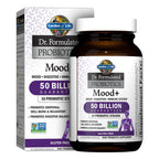 Garden of Life Dr. Formulated Probiotics Mood+, 50 Billion CFU, 60 Capsules | Supports Relaxation & Digestive Health, Vegetarian