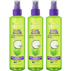 Buy now Garnier Fructis Style Curl Shape Defining Spray Gel for No Frizz, 8.5 Fl Oz, 3 Count (Packaging May Vary) at indiglob india