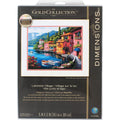 Buy now Dimensions Gold Collection Counted Cross Stitch Kit, Parrot Tulips, 14 Count Black Aida, 12'' x 15'' Lakeside Village at indiglob india