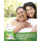 MagicMag C by NaturalSlim Magnesium Citrate, 100 Capsules | Magnesium Citrate Capsules, for Muscle Relaxation, Sleep Quality, Nerve Function and Electrolyte Support