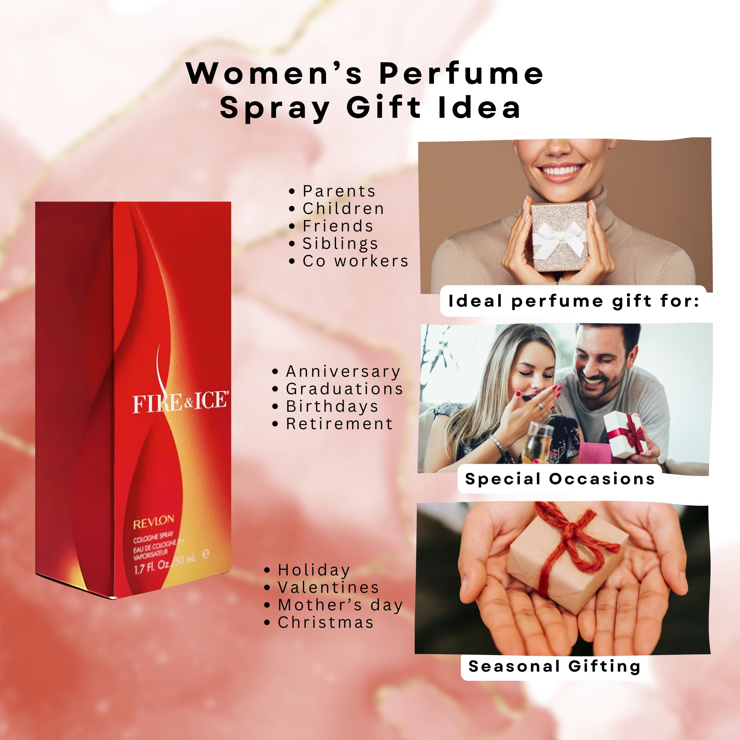 Buy now Revlon Fire & Ice Perfume for Women Eau de Cologne Spray 1.7 Ounce at indiglob india