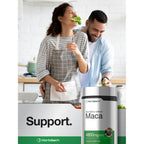 Horbäach Maca Root Capsules for Men and Women | 120 Pills | High Potency Extract | Non-GMO and Gluten Free Formula