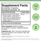 Digestive Enzymes 800mg, All 10 Essential Enzymes, Bloating + Meal Comfort | Digestive Enzyme Supplement for Bloating + Gas Relief, Amylase, Lipase, Lactase + Bromelain + 6 More, Take With Meals