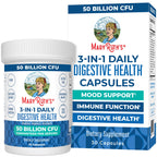 MARYRUTH'S 3-in-1 Probiotics for Digestive Health, 30 Servings