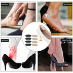 4 Pairs Heel Pads for Shoes, Soft and Flexible Heel Grips for Shoes Too Big