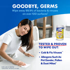 Lysol Disinfecting Wipes, Cleaner, Lemon + Linen + Mango, 80 ct. (3 Pack)