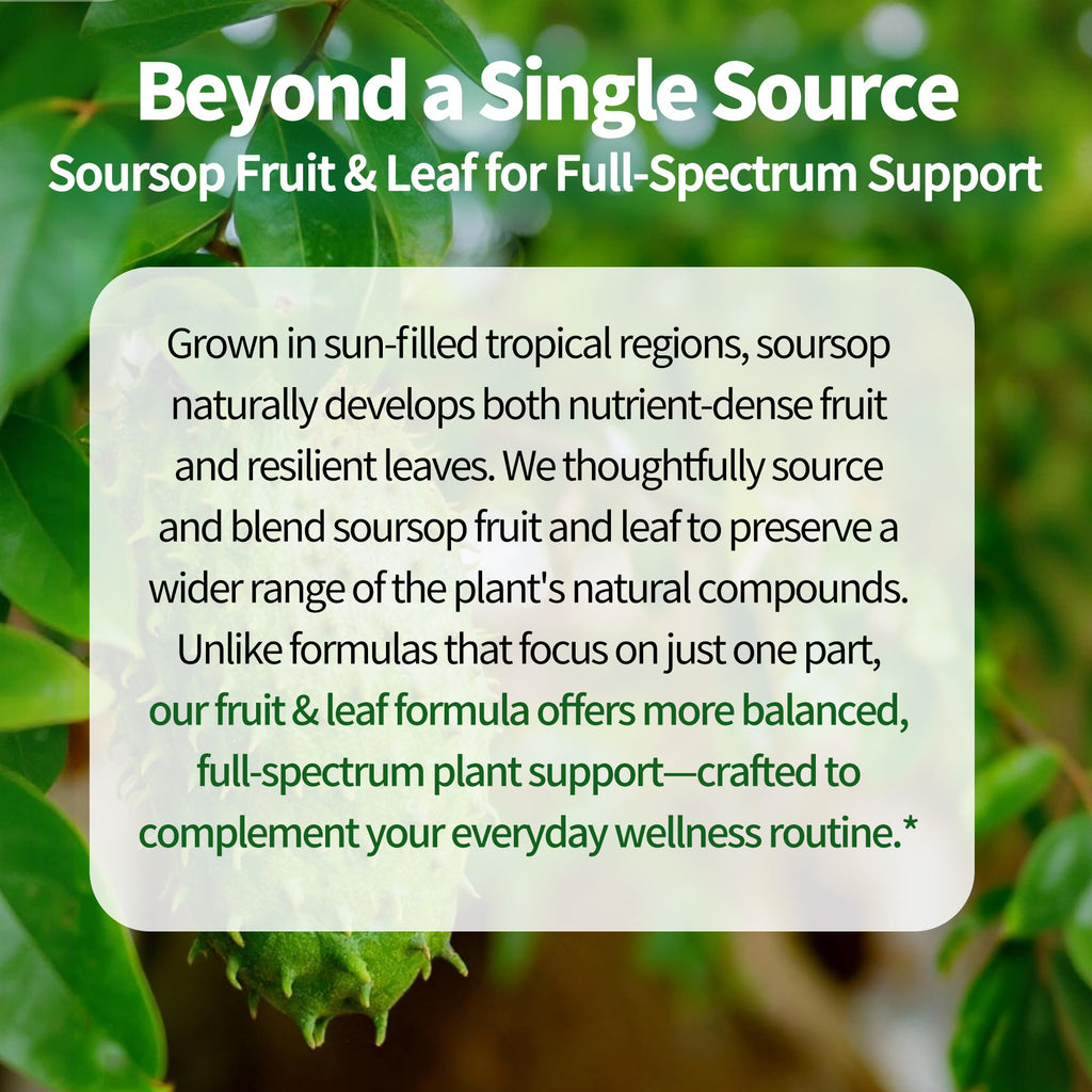 12-in-1 Soursop Bitters Liquid Drops with Sea Moss, Moringa, Turmeric, Echinacea & Ashwagandha | Herbal Tonic | Digestive Wellness & Immune Support | 4 Fl Oz