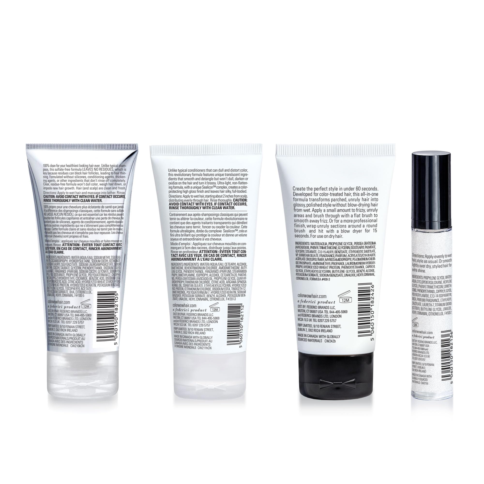 COLOR WOW One Minute Transformation – Frizz Control Styling Cream | Instant frizz fix with slick finish. Smooths and tames. Avocado oil & omega 3s hydrate and repair.