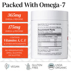 sibu Sea Buckthorn Omega-7 Softgels Starter Kit, 60ct 30-Day Supply | Supports healthy skin, hair & nails. Helps relieve dryness from within.