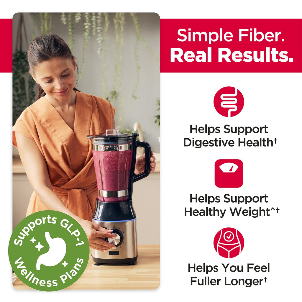 Konsyl Daily Psyllium Fiber Powder - 19oz, 90 Servings, Natural Unflavored Soluble Dietary Fiber Supplement - Psyllium Husk Prebiotic for Digestive Support and Gut Health - Sugar Free, Keto & Vegan