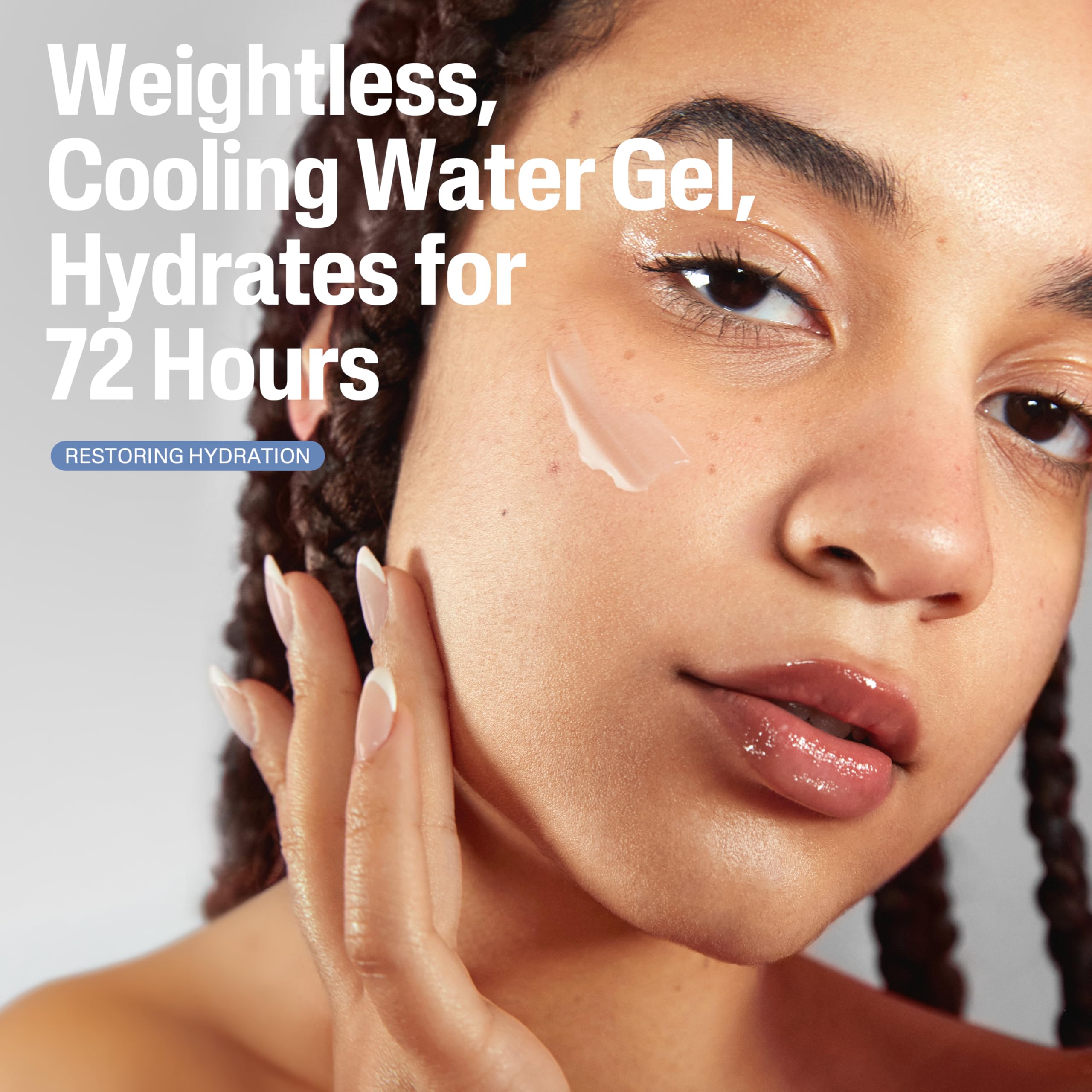 Buy now Cetaphil Deep Hydration Skin Restoring Water Gel with Hyaluronic and Polyglutamic Acid, Face Moisturizer, 72 Hour Hydration, For Dry, Dehydrated Sensitive Skin, Fragrance Free, 1.7 oz, Fragrance Free at indiglob india