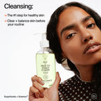 Buy now Youth To The People Superfood Facial Cleanser - Kale + Green Tea Daily Face Wash, Gentle Makeup Remover, with Soothing Antioxidants for Glowing Skin, pH Balance, Clean Pores, Sulfate-free, Refillable at indiglob india