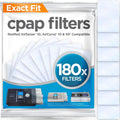 Buy now resplabs CPAP Filters Compatible with ResMed AirSense 10, AirCurve 10, S9 Machines - Standard Replacement Filter (180-Pack) 180 Count (Pack of 1) at indiglob india