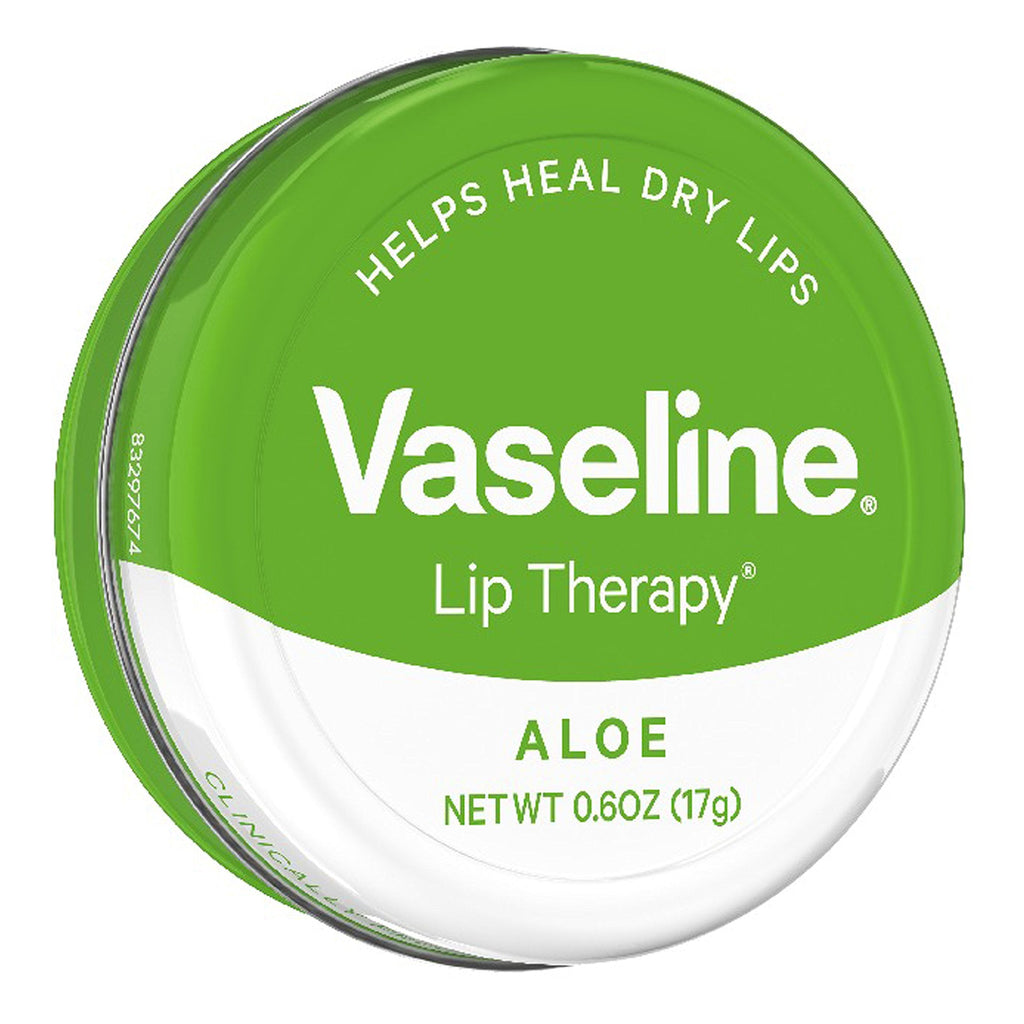 Buy now Vaseline Lip Therapy Lip Balm Tin, Aloe Vera, 0.6 oz at indiglob india