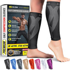 Buy now BLITZU Calf Compression Sleeve for Men & Women Footless Compression Socks Support Runners Leg Sleeve Shin Splints Pain Relief at indiglob india