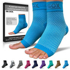 Buy now SB SOX Plantar Fasciitis Relief Socks â€“ Ankle Brace Compression Sleeve â€“ Arch Support for Foot Pain, Swelling, Heel Spurs â€“ Foot Brace for Achilles Tendonitis Relief, Injury Recovery (Blue, Medium) at indiglob india