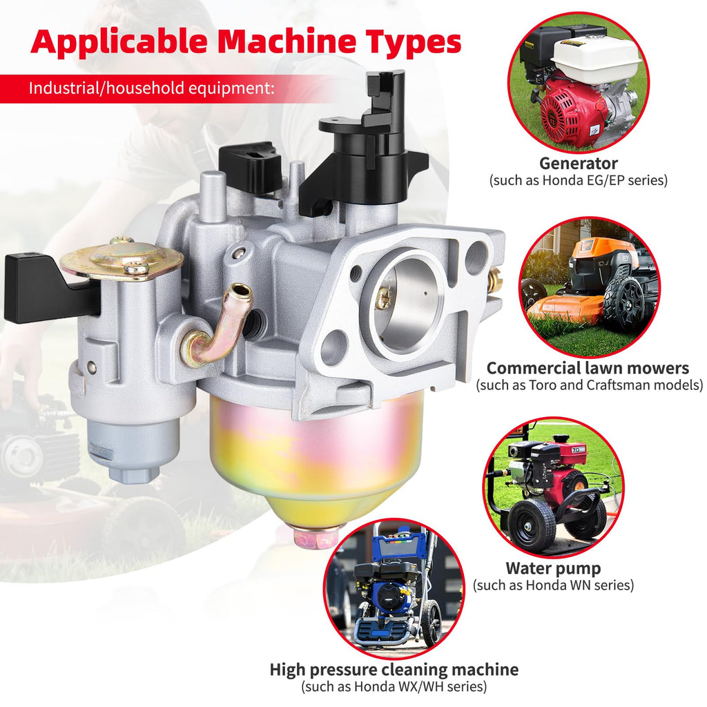 GX160 GX200 Carburetor for Honda GX120 GX140 GX168 5HP 5.5HP 6.5HP Engine