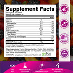 Vitamatic Prebiotic Fiber Gummies for Adults – 7g Fiber per Serving – 60 Pectin-Based Gummies Extra Strength, Zero Sugar Added – Supports Digestive Health & Regularity – Non-GMO, Vegan, Gluten-Free