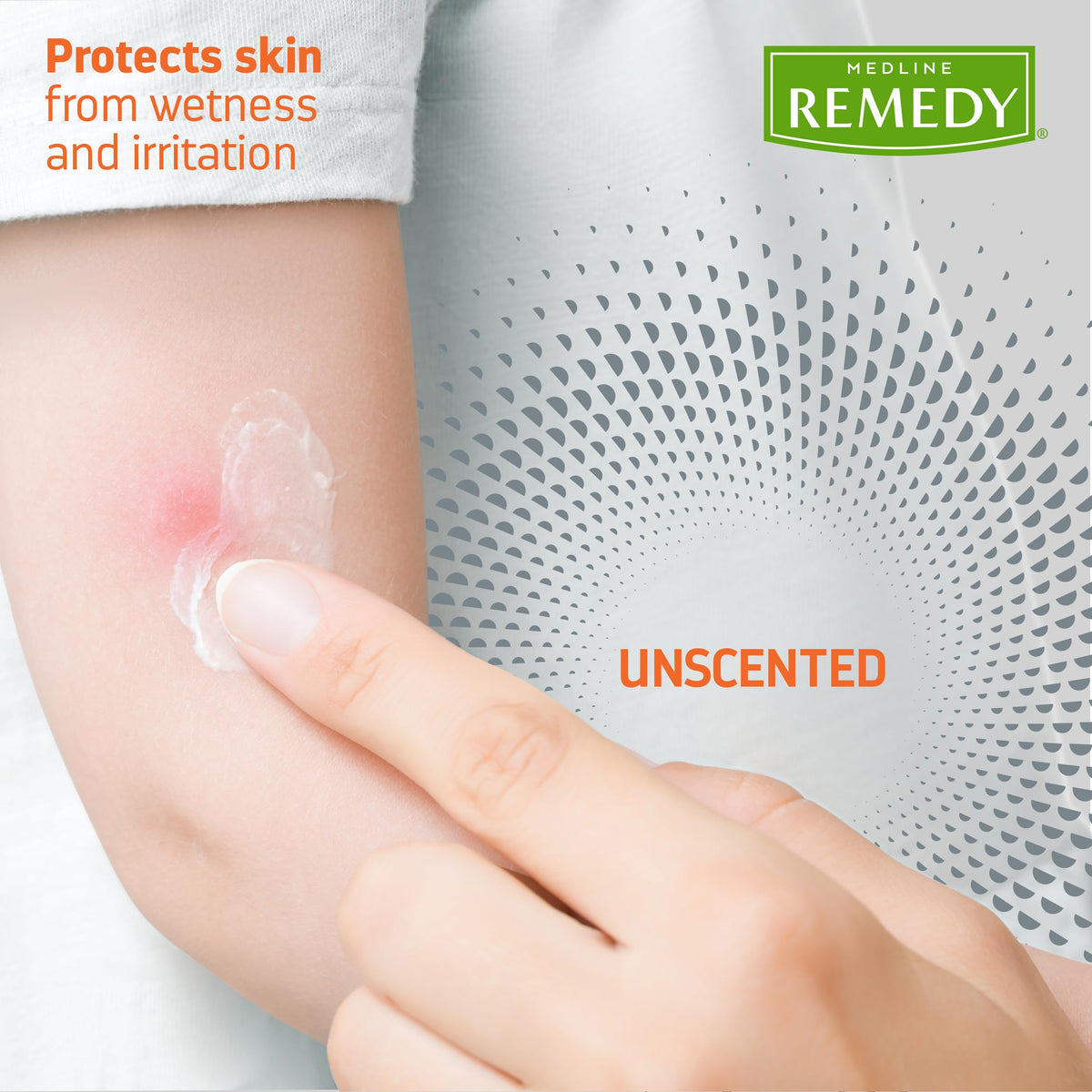 Medline Remedy Specialized Clear Zinc Oxide Ointment (2.5 oz Tube), Unscented, Transparent Protectant, Incontinence Care, Diaper Rash, Wetness Protection, Soothing, Hypoallergenic, Adults, Children