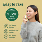 Herb Pharm Breath Refresher Certified Organic Herbal Fresh Breath Spray, Peppermint, Sugar-Free, Gluten-Free and Non-GMO
