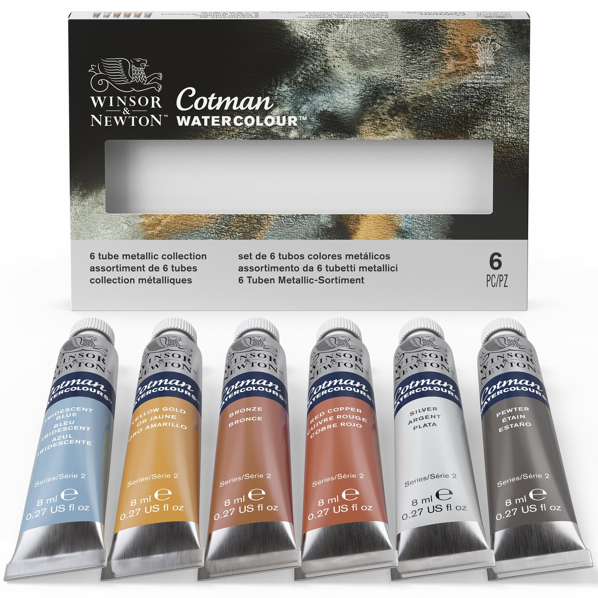 Buy now Winsor & Newton Cotman Watercolor Paint Set, Field Pocket Set, 12 Half Pan w/ Brush, Sponge, Bottle at indiglob india
